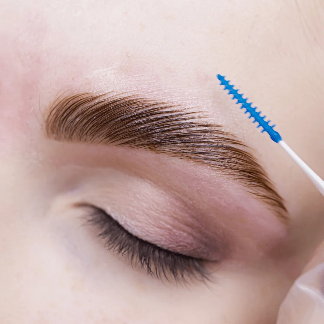 Laminaton of eyebrows eyelash